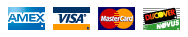 We Accept All Major Credit Cards